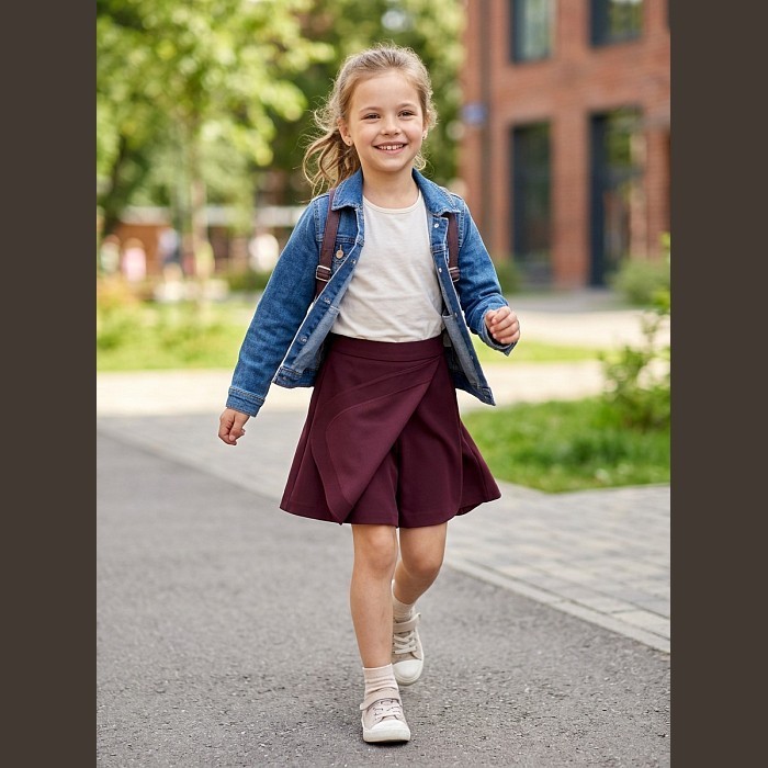 Юбка текстильная для девочки Badi Junior Badi Junior 15116/М/24-02
