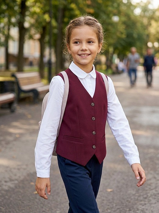 Жилет текстильный для девочки Badi Junior Badi Junior 15123/М/24-02