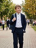 Сорочка текстильная для мальчика Tugi Tugi 1446.2/М/24-02