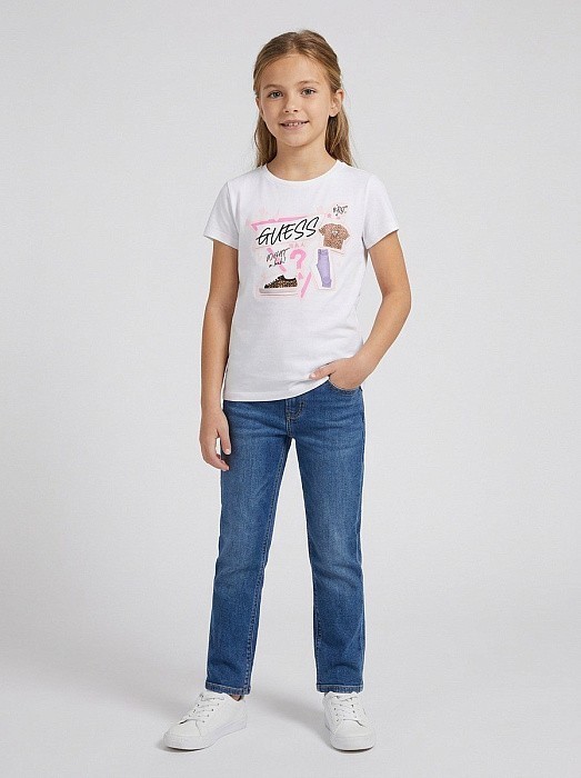 Футболка для девочки GUESS Guess J6YI02K3667-G011/М/26-02
