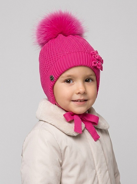 Шапка для девочки Joli Bebe Joli Bebe 5506BDGB-FUCHSIA/23-02