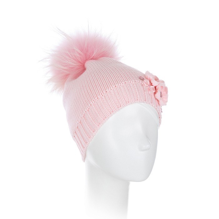 Шапка для девочки Joli Bebe Joli Bebe 5135BHDWB-ROSE/22-02