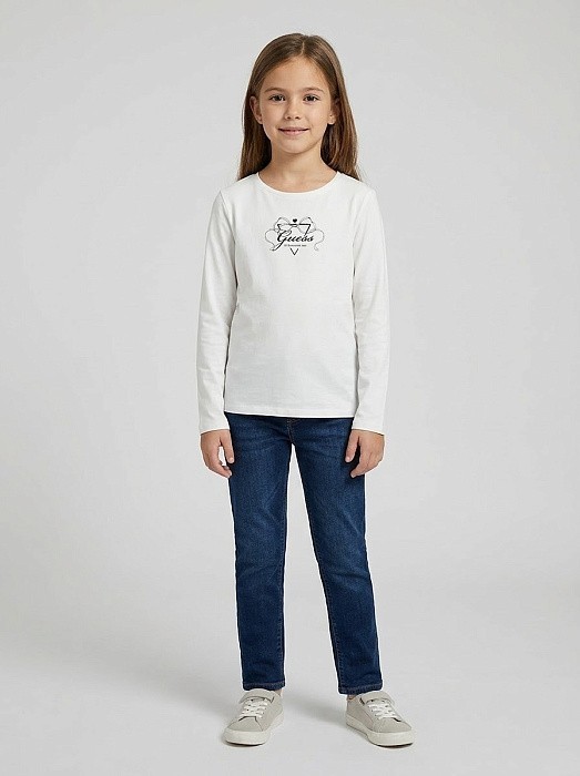 Фуфайка для девочки GUESS Guess J5BI03J1314-G011/М/25-02