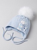 Шапка для девочки Joli Bebe Joli Bebe 5087BGDWB-LIGHT BLUE/22-02