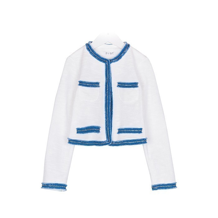 Жакет для девочки Elsy Elsy 4406/0T05/BLANCA/20-01