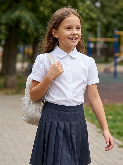 Блузка текстильная для девочки Badi Junior Badi Junior 15131/М/24-02