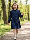 Платье текстильное для девочки Ella B. Ella.B EBR2434/М/24-02