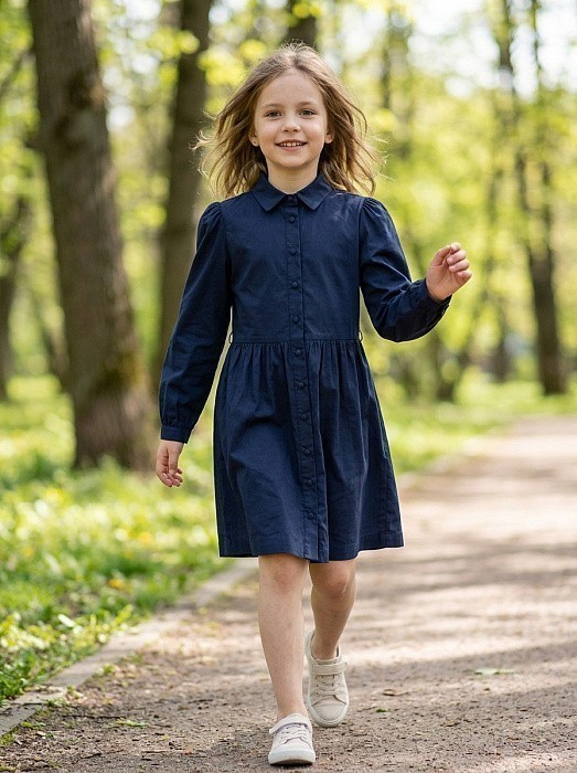 Платье текстильное для девочки Ella B. Ella.B EBR2434/М/24-02