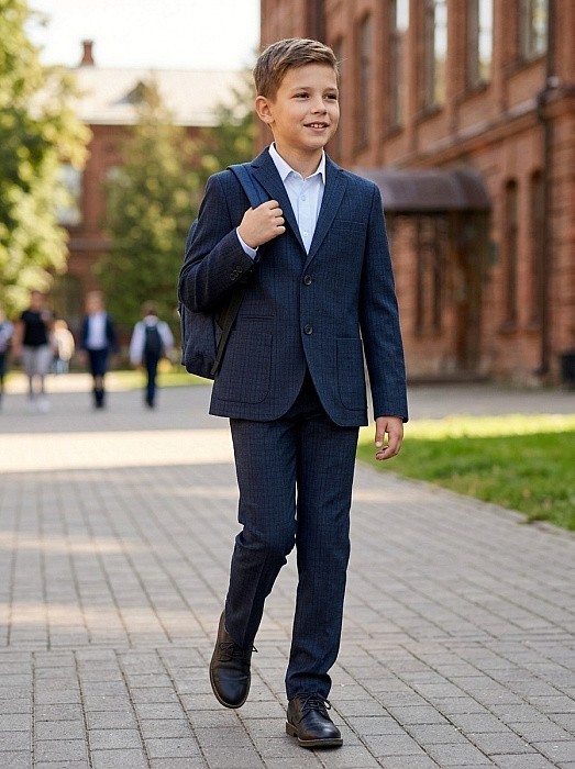 Костюм (пиджак+брюки) для мальчика Tugi Tugi 6051.1/23-02