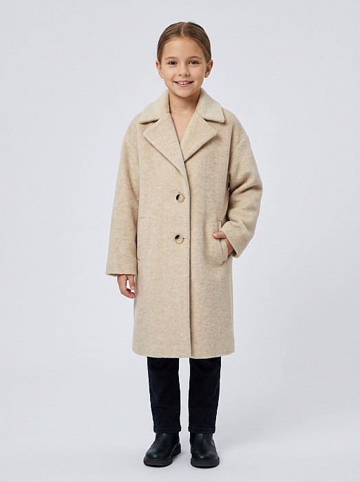 Пальто текстильное для девочки Badi Junior Badi Junior 15130/М/24-02