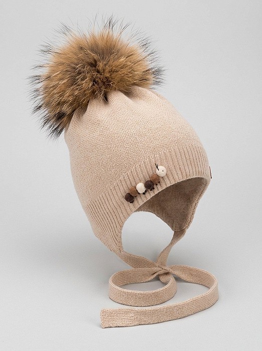 Шапка для мальчика Joli Bebe Joli Bebe 5598BDHB-BEIGE/23-02