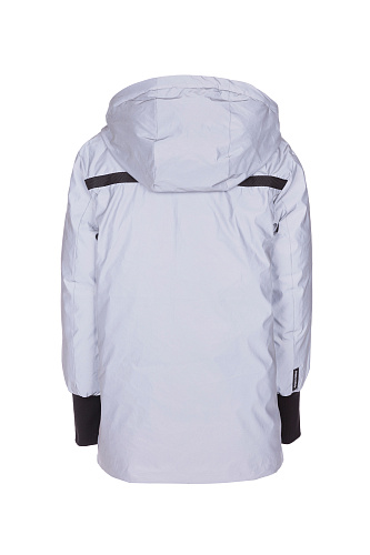 Куртка (пуховик) для девочки Freedomday IFRJG4232U810-RDRFCF-silver/19-02