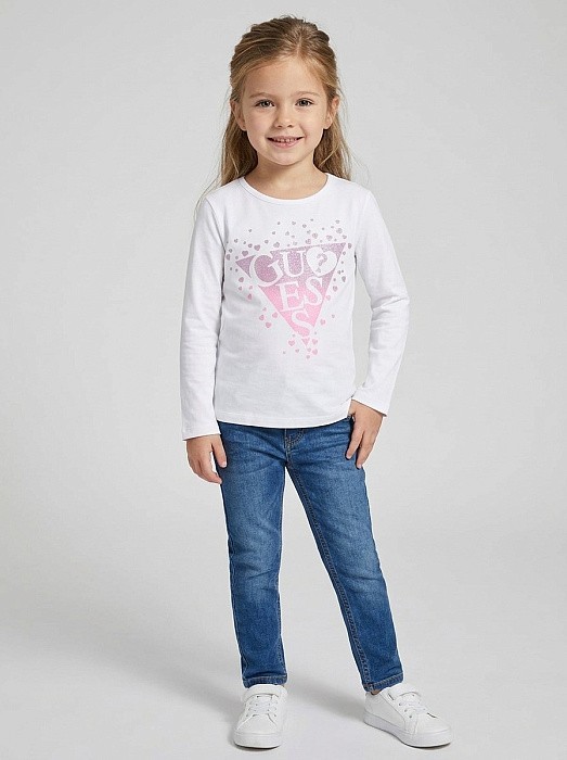 Фуфайка для девочки GUESS Guess K6RI01K6YW4-G011/М/26-01