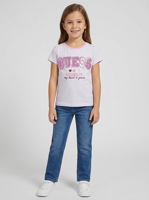 Футболка для девочки GUESS Guess K6RI11K6YW4-G011/М/26-01