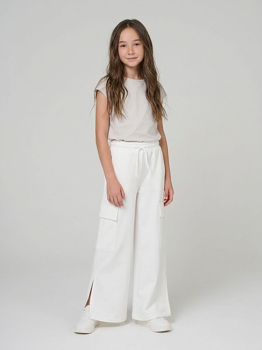Брюки трикотажные для девочки Elsy Elsy 4617/0T05/GOSSIP/М/25-01