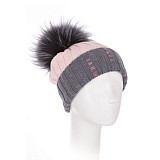 Шапка для девочки Joli Bebe Joli Bebe 5366BFWB-ROSE/GREY/22-02
